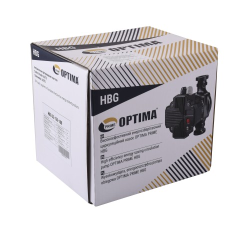 Насос циркуляційний енергоощадний Optima PRIME HBG 32-120AUTO 180мм